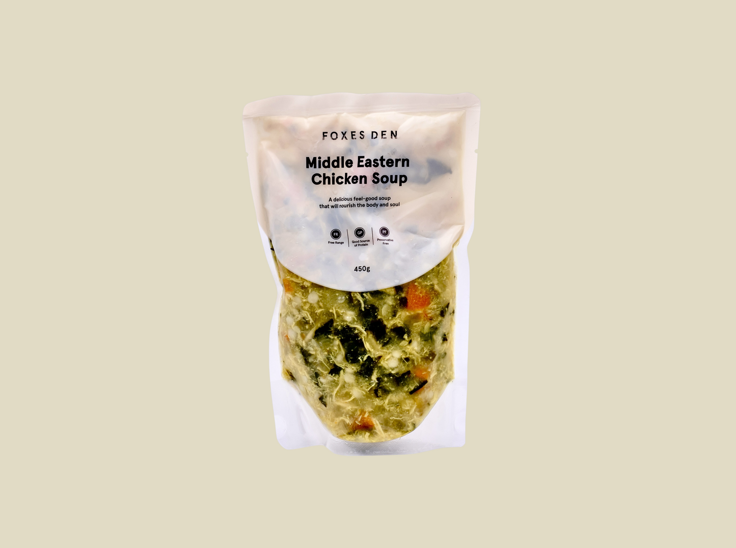 Foxes Den Middle Eastern Chicken Soup