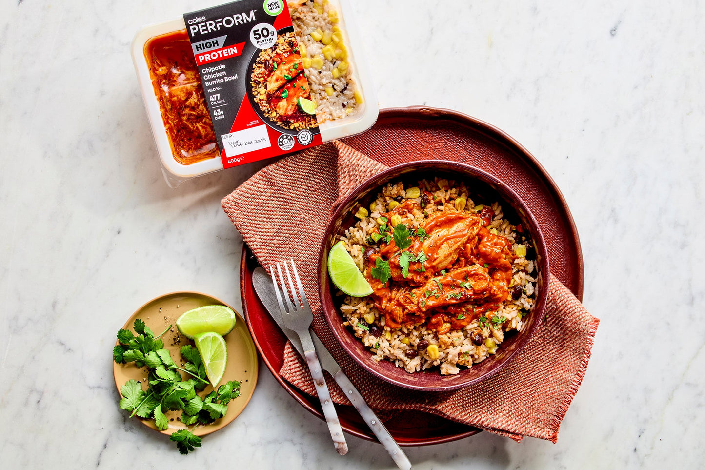 Chipotle Chicken Burrito Bowl - High Protein