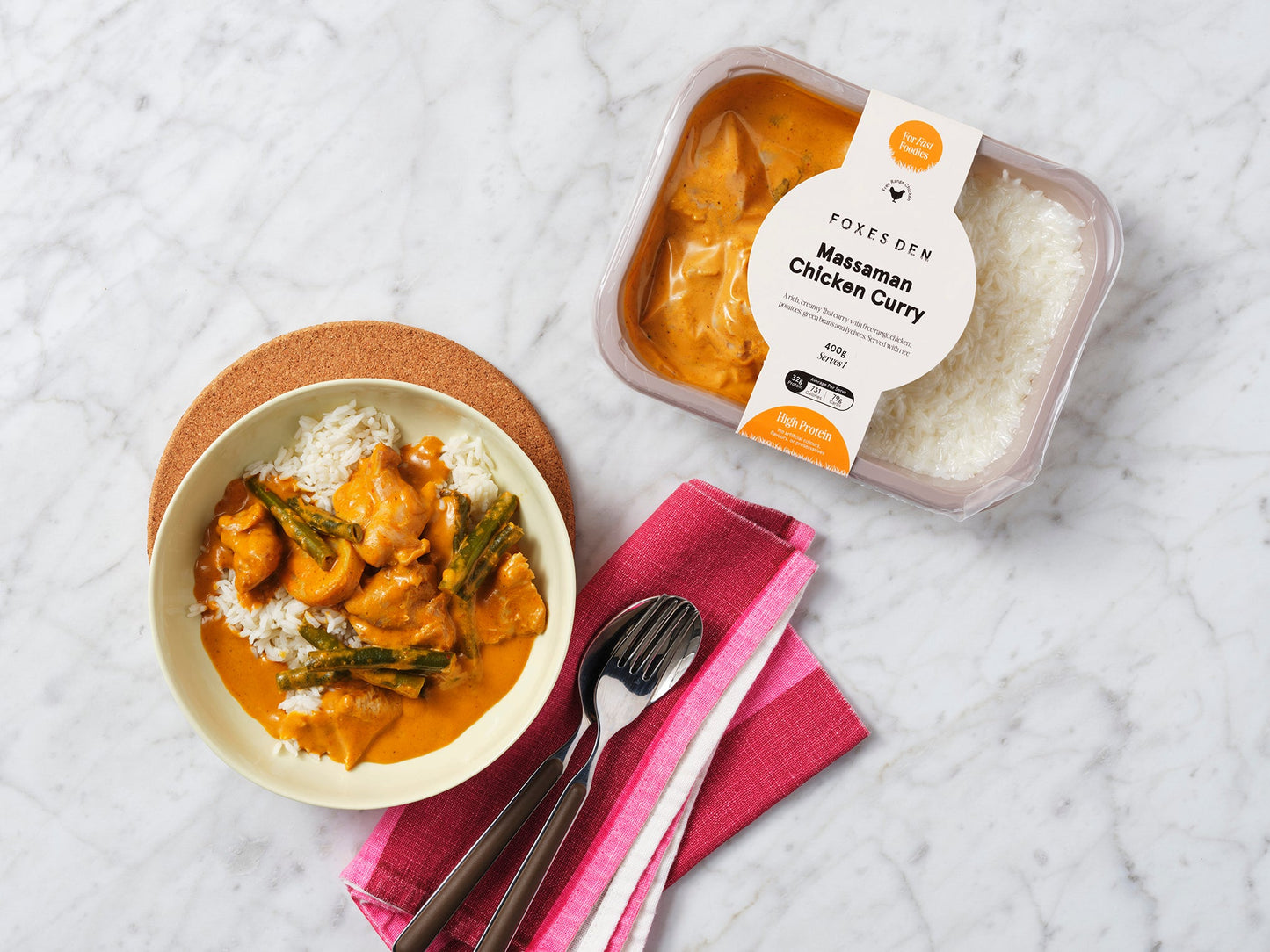 Massaman Chicken Curry with Rice