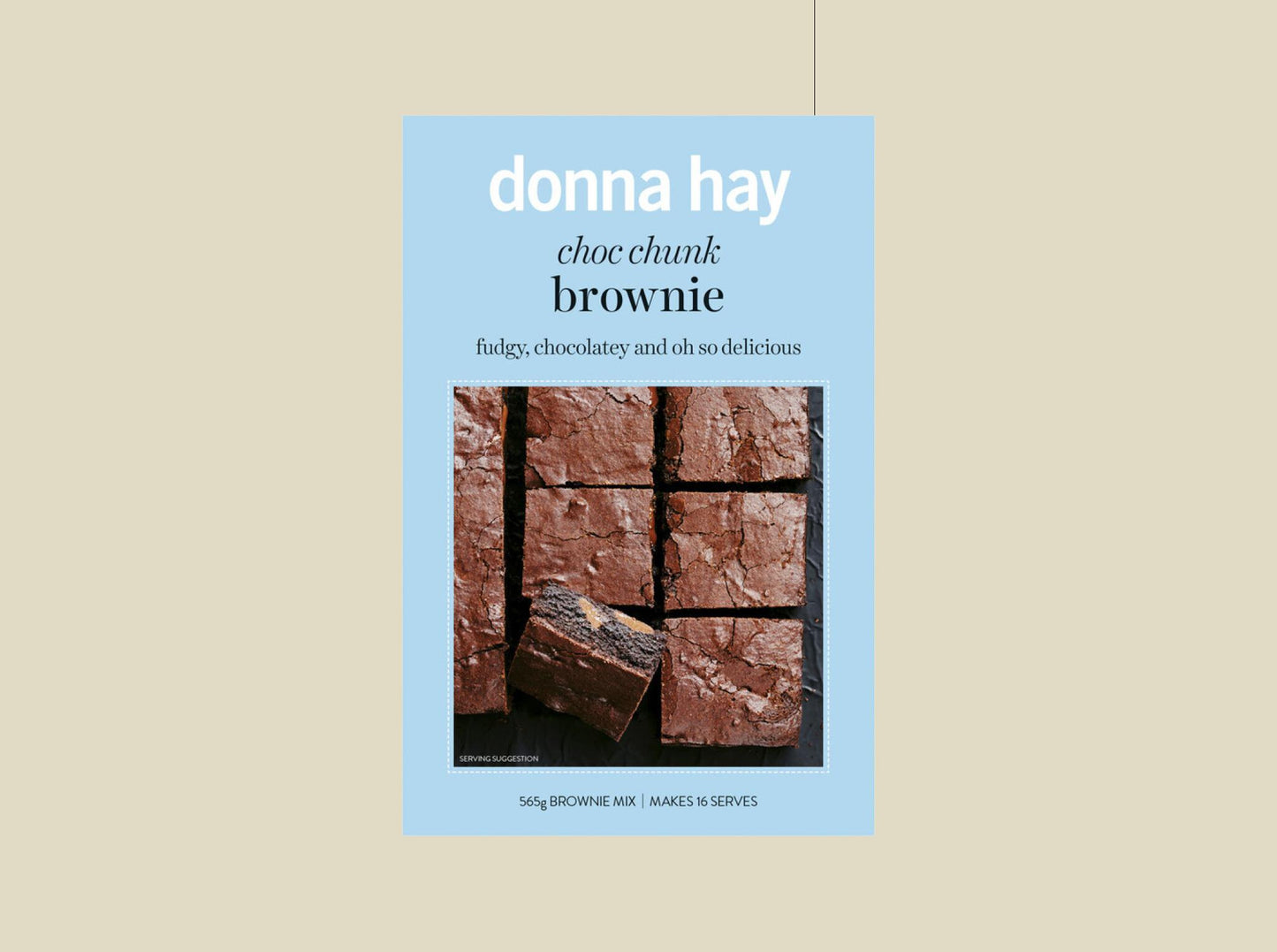 Donna Hay Choc Chunk Brownie