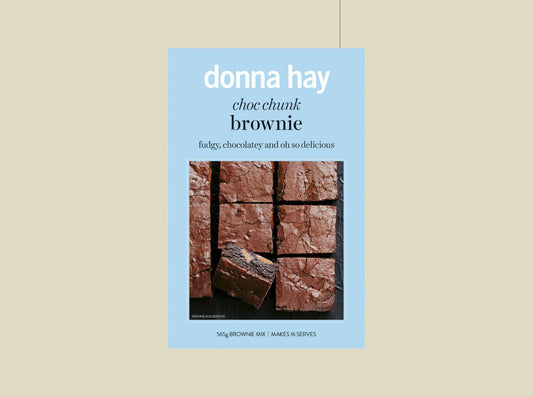 Donna Hay Choc Chunk Brownie