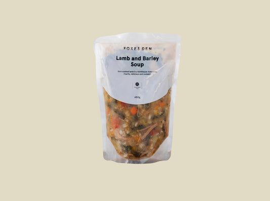 Foxes Den Lamb & Barley Soup