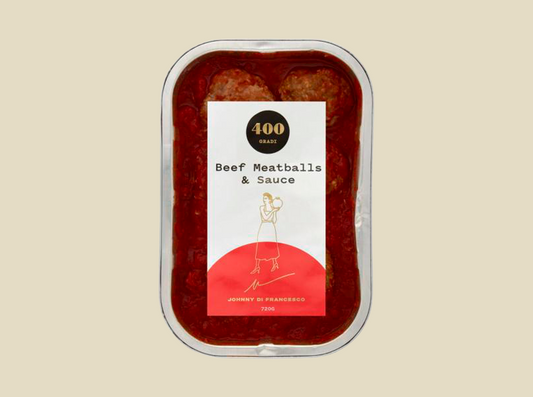 400 Gradi Beef Meatballs and Sauce, 720g