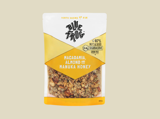 Blue Frog Macadamia, Almond & Manuka Honey