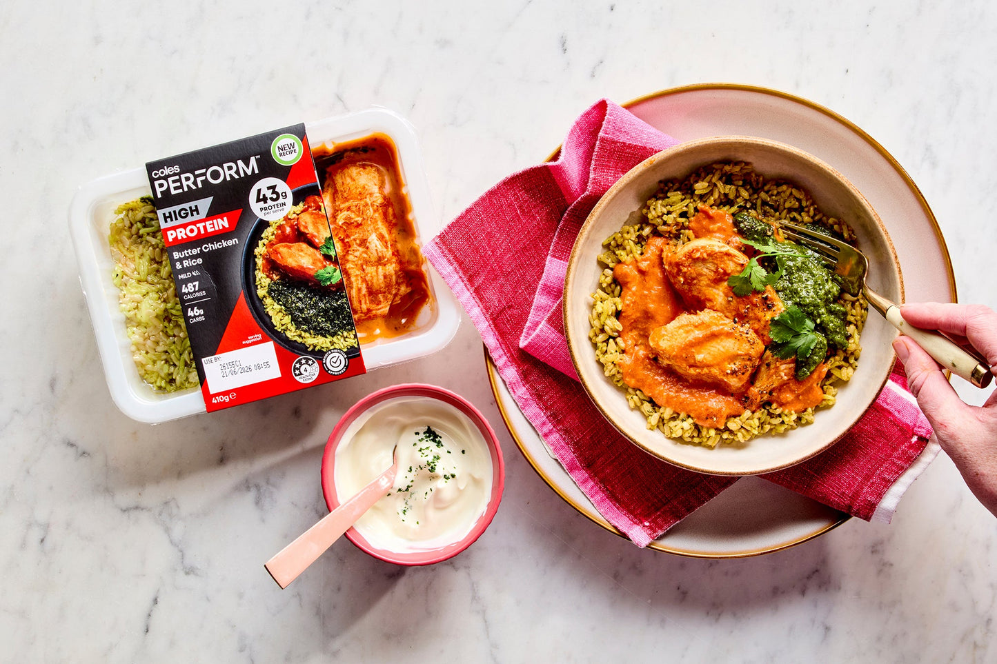 Butter Chicken & Rice - High Protein