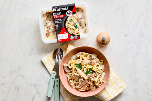 Chicken & Mushroom Carbonara - High Protein