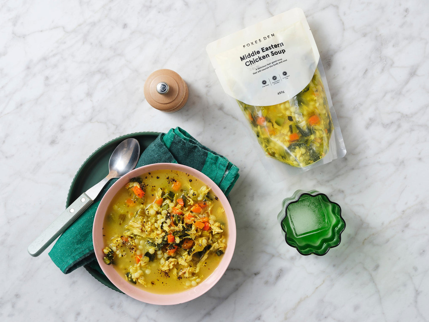 Middle Eastern Chicken Soup