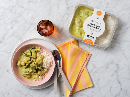 Thai Green Chicken Curry with Rice