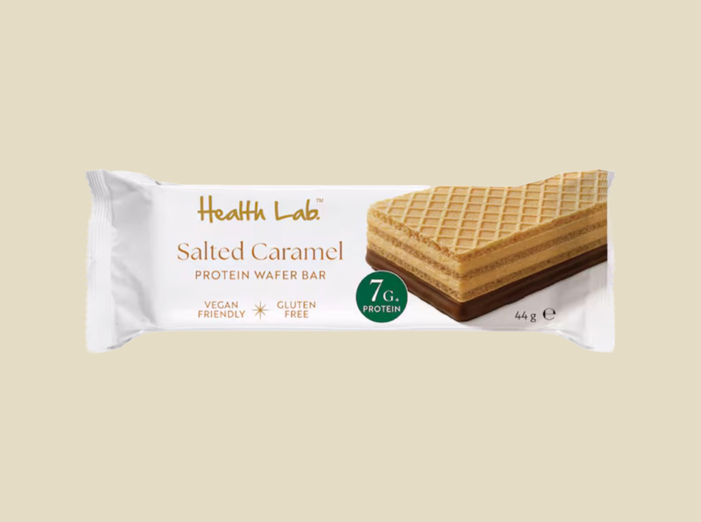Health Lab Salted Caramel protein wafer bar