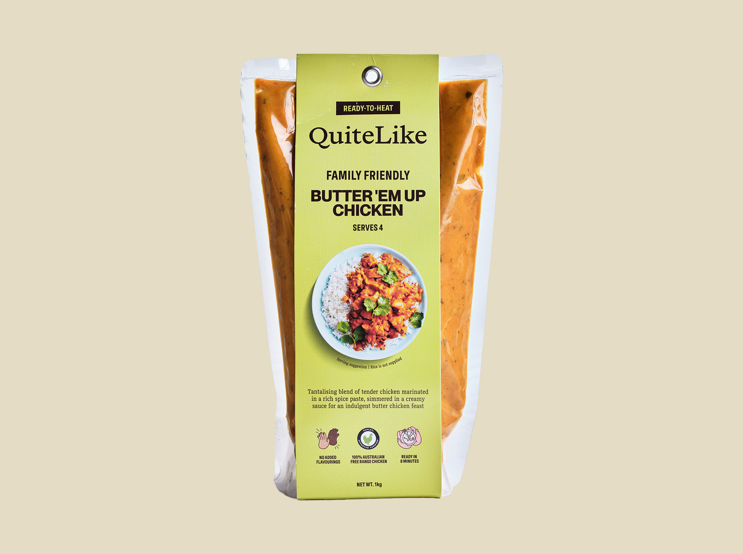 QuiteLike Butter 'Em Up Chicken - Serves 4