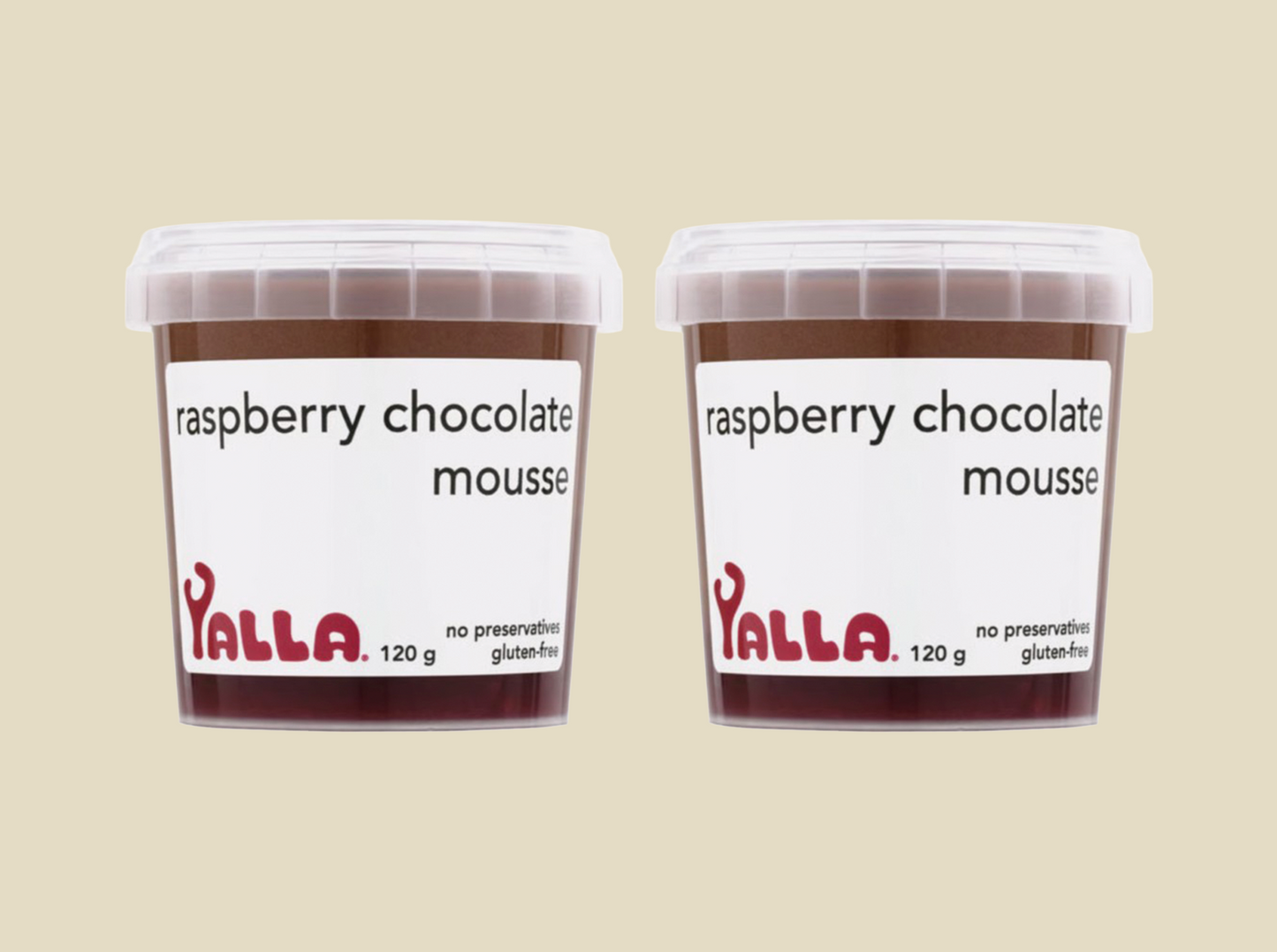 Yalla Raspberry Chocolate Mousse (Serves 2)