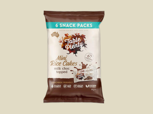 Table of Plenty Milk Chocolate Mini Rice Cakes